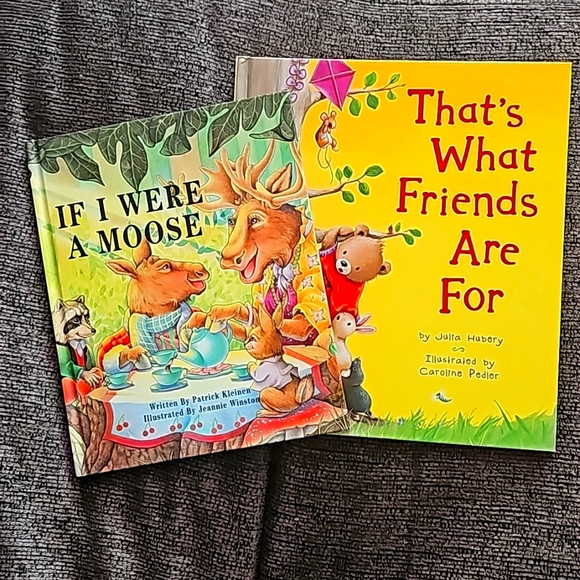 2 Hardcover Childrens's Books - Picture 1 of 5
